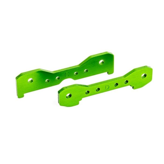 Tie-Bars hinten 6061-T6 Alu grün eloxiert